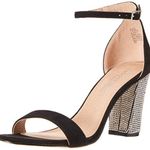 Madden Girl Bangg Black & Rhinestone Dress Shoes Heels 9 NIB Photo 5