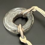 Vintage Sterling Handcrafted Glass Donut O Photo 9