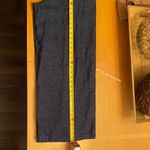 Halston Heritage  Navy Linen Trousers Photo 7