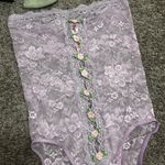 Sugar Thrillz Lavender Lace Bodysuit Purple Photo 2