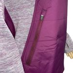 Ultimate Terrain Womens Hybrid Jacket Coat Hooded Full Zip Purple Small Photo 9