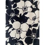 Island Escape Womens 16 Strapless Black‎ White Floral Swimsuit Top Swim Beach Photo 2