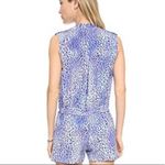 Rebecca Taylor  the Leo leopard silk romper Photo 2