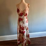 Paper Heart  Linen Blend Floral Maxi Dress | Size: L Photo 1
