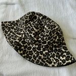 Cheetah reversible bucket hat Black Photo 2