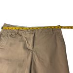 Talbots Women's Bermuda Shorts Sz 10 Beige Flat Front Mid Rise 5 Pockets Casual Photo 8
