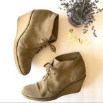 J.Crew MacAlister Suede Wedge Booties Size 9 Photo 0