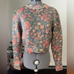 ZARA  Multicolor Floral Knit Sweater Photo 1