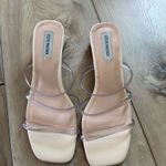 Steve Madden  Heels Clear Strap Women’s Size 7.5 Photo 1