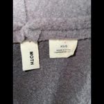 Anthropologie  MOTH Long Vest Open‎ Front Wool Blend Gray Women's Size XS / S Photo 4