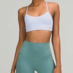 Lululemon Flow Y Bra Blue Linen Size 10 Photo 5