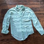 Decree  Button Down Sheer Blouse Photo 2