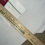 Kenneth Cole Reactrion Tunic Top Womens XL Cap Sleeve V Neck Ecru NWT HI-Lo Hem Photo 5