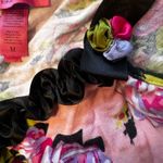 Betsey Johnson Rare Sold Out  pink floral romper sz m Photo 3