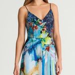 Clover Canyon  colorful mini slip dress Photo 0