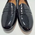 Clarks  Unstructured Women's Loafer black patent leather penny loafer size US 7M Photo 8