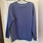 Green Tea Women's "But first COFFEE" Statement Sweatshirt, Blue Size S Size M Photo 3