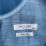 Rag and Bone Paula Flared Denim Square Neck Tank Dress XS Photo 3