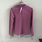 Lululemon Reversible Sweatshirt In A Cinch Long Sleeve Gray Purple 6 Photo 3
