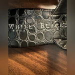 White House | Black Market  black crocodile sandals with studs Photo 4