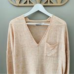 Urban Outfitters  V-Neck Long Sleeve Top Peach Sz XS Photo 1