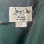 Vintage Jeffery & Dara by Tom Barr Green maxi dress with bow and cutout size 4 Photo 1