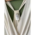 l*space L Kenzie Cover-Up Midi Dress Swimwear White Women's Size M $139 Photo 5