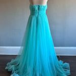 NWT Faeriesty Mint Green Strapless Dress | Size: M Size M Photo 4
