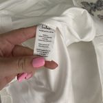 Lulus Unforgettable Icon White Satin Strapless Floral Mini Dress Size Medium NWT Photo 8