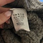 Stella McCartney  Chunky Alpaca Wool‎ Cardigan Sweater Dress Buttoned Sz 44 Grey Photo 5