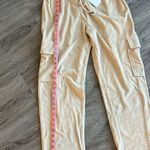 WAYF Pants with cargo pockets khaki tan New with tags Photo 7