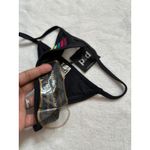 Pacific & Driftwood Taste the Rainbow Bikini Bottom Black Womans Large NWT Photo 5