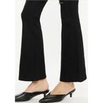 Kancan Flare Jeans High Rise Distressed Black Size 27 Petite Photo 3