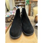 Børn Womens Black Suede Cove Waterproof Chelsea Boot Size US 7.5 Photo 3