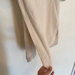 Massimo Dutti  Ecru Oversized Shirt Dress Size XS-S Photo 3