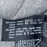 ZARA  Pleated Midi Dress Chambray Raw Hem Size L Photo 8