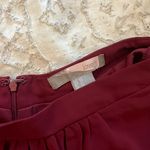 Love 21 Maroon Maxi Skirt Photo 1