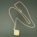 Vintage 925 Sterling Silver Toujours l’ Amour Always Love 16” Necklace 6g. Photo 5