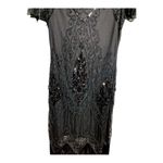 PrettyGuide Women's 1920s Dress Sequin Art Deco Flapper
Dress with Sleeve size M Black Size M Photo 7