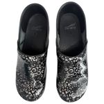Dansko  Women's Professional Pewter Leopard Clogs Shoes Size 12 (EU42) Work Photo 7