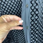 Ramy Brook NWT Velvet Burnout Blouse Button-Up Long Sleeve Top MSRP $325 SZ S Photo 8