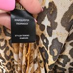 KIMONO LEOPARD PRINT, SHEER. Wrap, cardigan, cover up, over layer Yellow Size 1X Photo 5