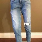 ZARA  Distressed Cropped Jeans Photo 3