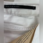 Banana Republic High Rise Skinny 26 Button Fly Jeans in White Photo 7