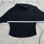 House of Harlow  1960 Off Shoulder Cropped Long Sleeve Waffle Top Sz Small Photo 3