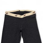 Hollister y2k women's dark grey cropped lace low waisted leggings Photo 2