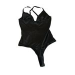 Black Strappy Bodysuit Photo 1