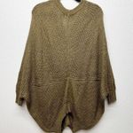 Vertigo Ribbed Balloon Sweater Womens Small Lightweight Warm Cozy Long Length Photo 5