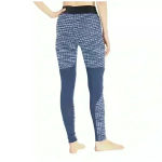 Nike Pro Hyper Warm Women's Fleece Training Tights Navy Blue Knit Size M Photo 1