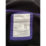 Aeropostale Y2K women's Black fleece jacket size XL Photo 8